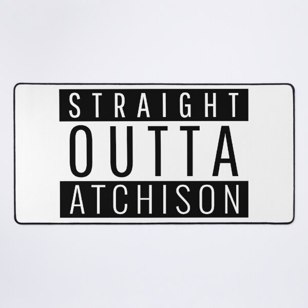 Item preview, Straight Outta Atchison Kansas designed and sold by Teelogic.