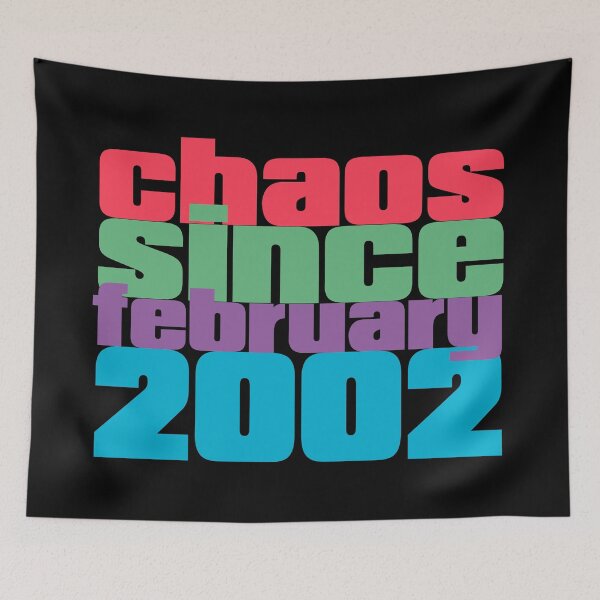 Item preview, 20 Birthday Chaos since February 2002 designed and sold by Dubbra.