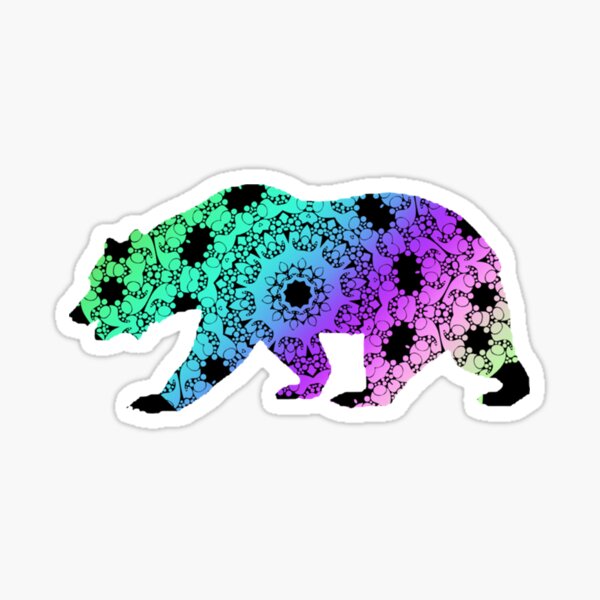 Strawless Bear Sticker for Sale by WashU-GlobeMed