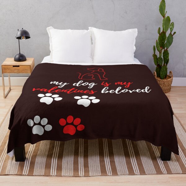 Item preview, my dog is my valentines beloved designed and sold by SENMARO100.