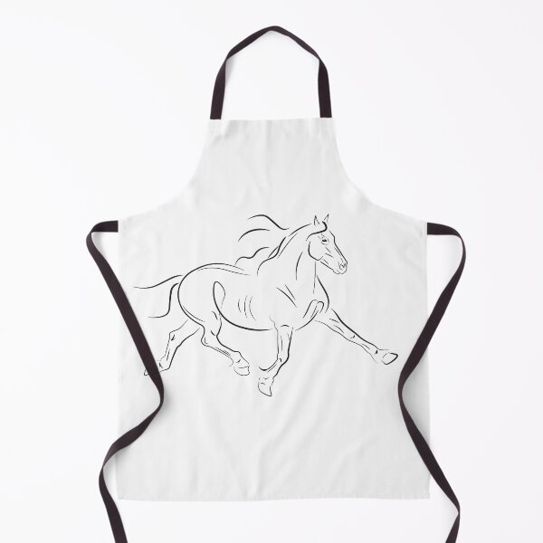 Item preview, Friesian horse trotting designed and sold by Radka Arbesová.