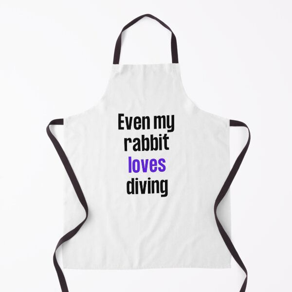 Item preview, Even my rabbit loves diving designed and sold by TheGreenGoat.