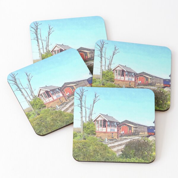 Item preview, The Signal Box At Tenterden Station designed and sold by Trevor Harvey Art.