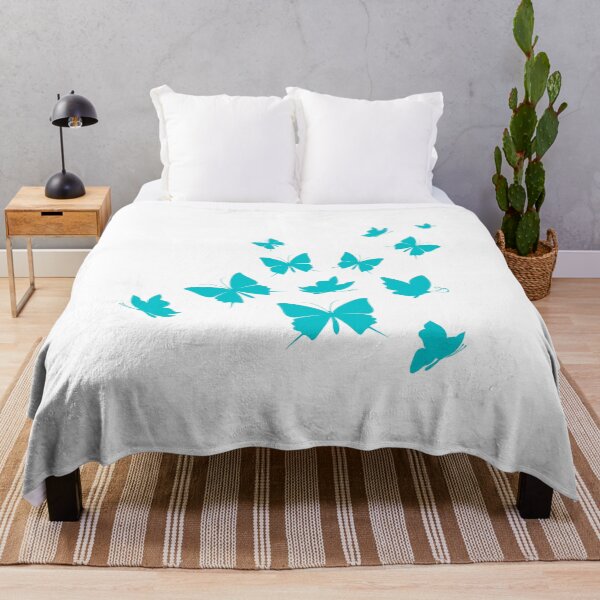 Item preview, Aqua Blue Butterflies designed and sold by safiaraoof.