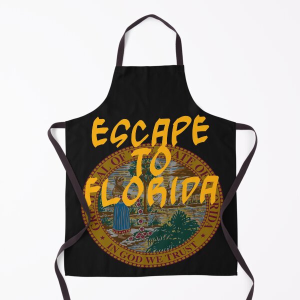 Item preview, Escape to Florida text over Florida seal designed and sold by Areashor.