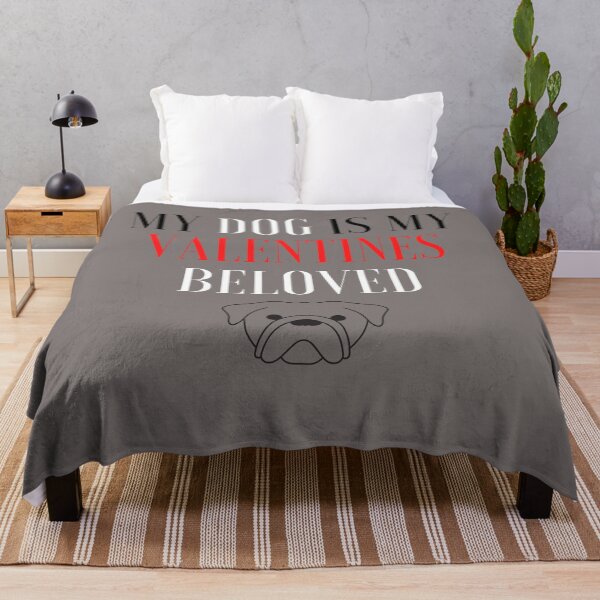 Item preview, my dog is my valentines beloved designed and sold by SENMARO100.