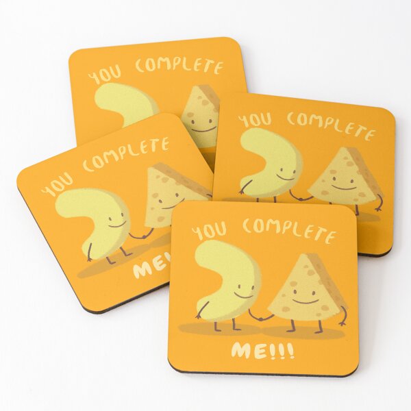 Item preview, You Complete Me Funny Valentines Day Design With Mac and Cheese Valentine's Day joke   designed and sold by LMcDs.