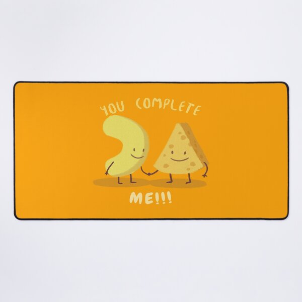 Item preview, You Complete Me Funny Valentines Day Design With Mac and Cheese Valentine's Day joke   designed and sold by LMcDs.