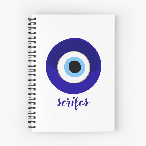 Item preview, SERIFOS - GREECE, EVIL EYE, Mati blue white. designed and sold by angelisart.