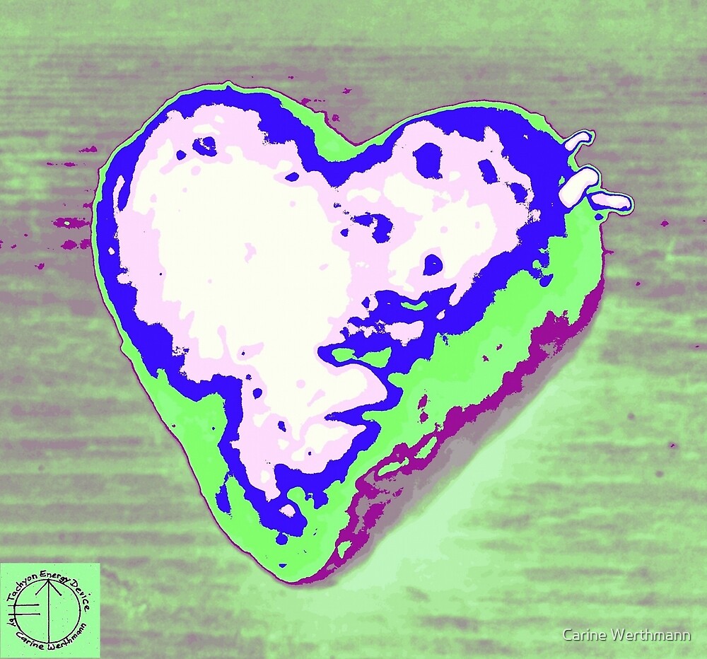 Tachyon Energy Heart10 By Carine Werthmann Redbubble