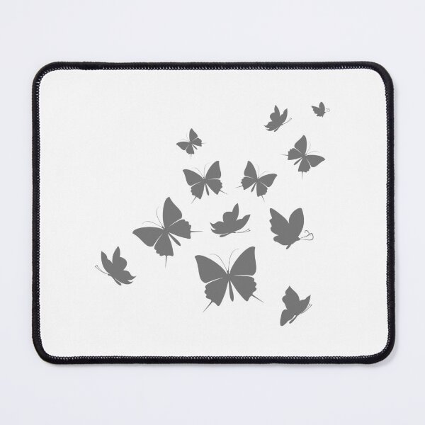 Item preview, Grey Butterflies designed and sold by safiaraoof.