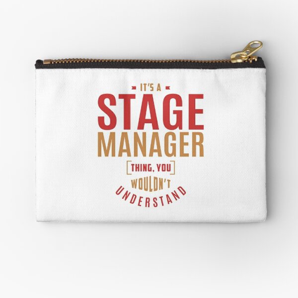 Stage Manager Thing Zipper Pouch