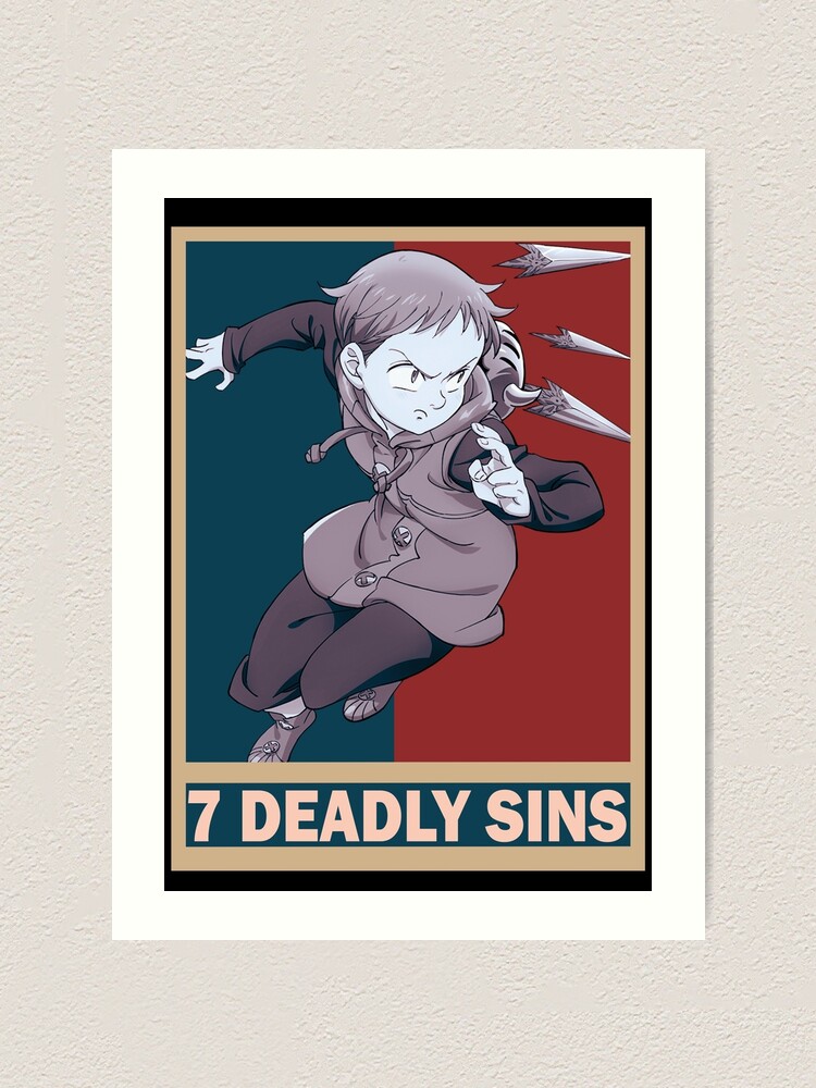 "King Grizzly Sin of Sloth Seven deadly sins Nanatsu no taizai Vintage