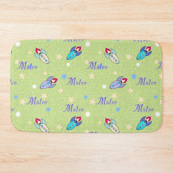 Item preview, Mateo name on green  designed and sold by QuirkyCraftz.