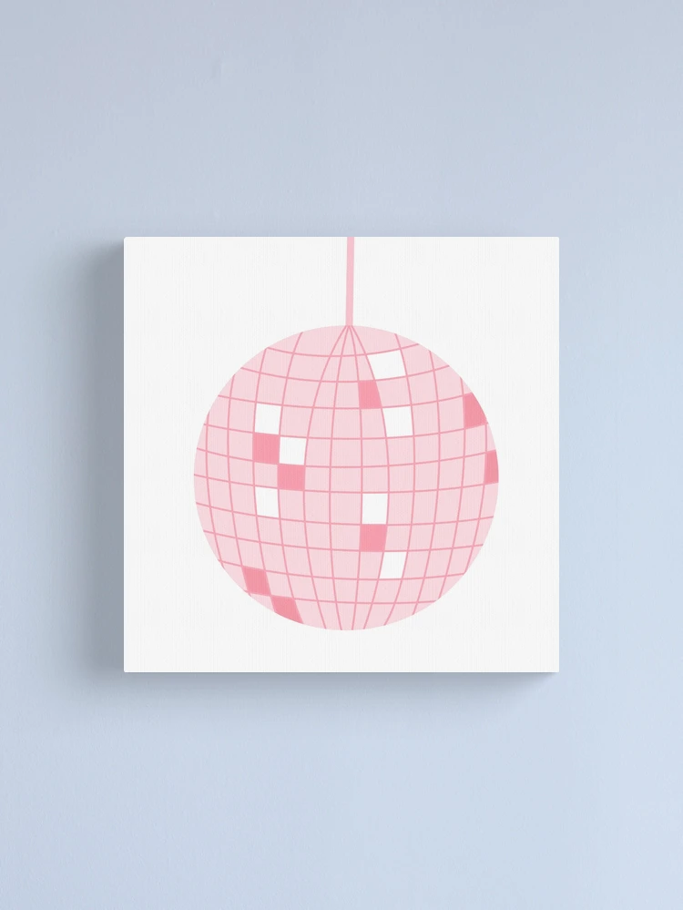 Canvas print Pink disco ball