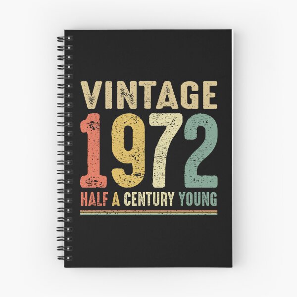 Item preview, Vintage 1972 50th Birthday Half a Century Young designed and sold by TastefulTees.