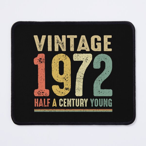 Item preview, Vintage 1972 50th Birthday Half a Century Young designed and sold by TastefulTees.