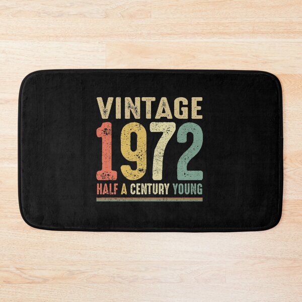 Item preview, Vintage 1972 50th Birthday Half a Century Young designed and sold by TastefulTees.