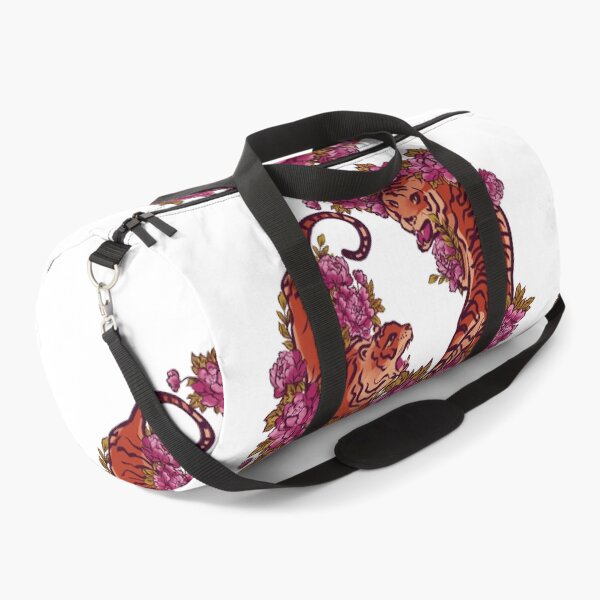 Item preview, Tigers and peonies designed and sold by ArtInPi.