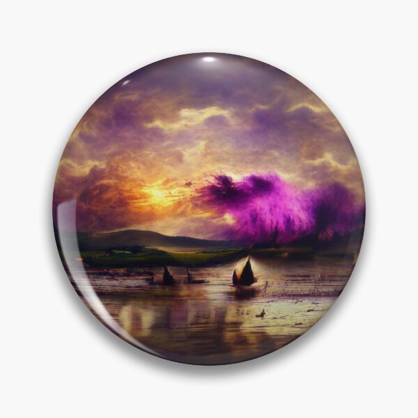 Item preview, Purple Clouds Thunder Nature art Work. designed and sold by Sloyar.