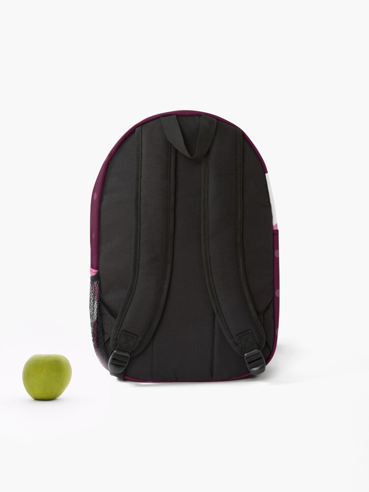 Thumbnail 2 of 3, Backpack, Back dots designed and sold by DastaStore.