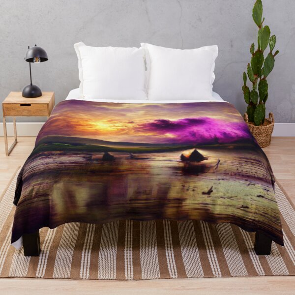Item preview, Purple Clouds Thunder Nature art Work. designed and sold by Sloyar.