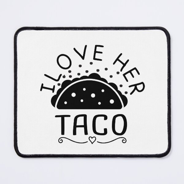 Item preview, i love her taco gifts for couples designed and sold by goodprints shop.