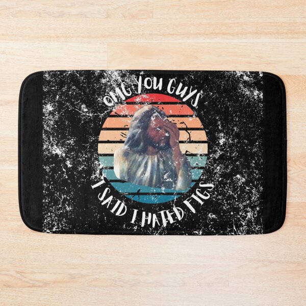 Item preview, OMG You Guys I Said I Hated Figs LGBT Jesus Meme Vintage Sunset Grunge Effect In Black designed and sold by LuckyKermit.