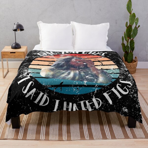 Item preview, OMG You Guys I Said I Hated Figs LGBT Jesus Meme Vintage Sunset Grunge Effect In Black designed and sold by LuckyKermit.