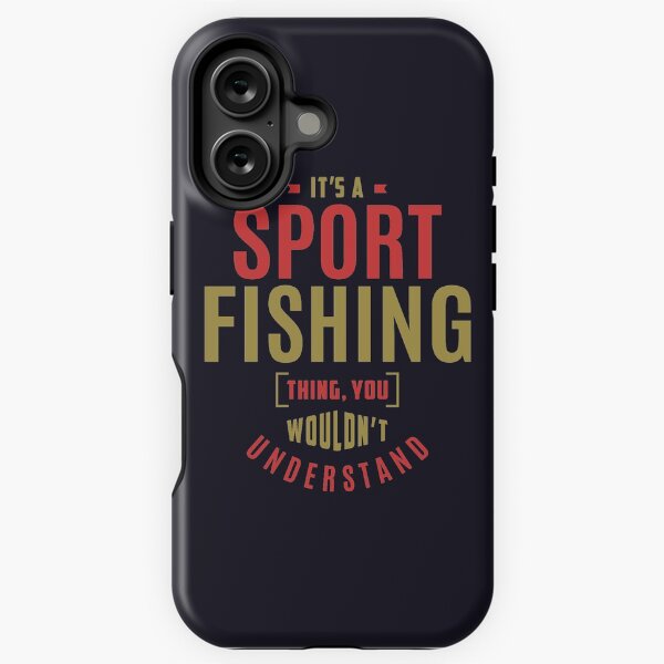 Vista previa del artículo con la obra «Cosa de la pesca deportiva», diseñado y vendido por cidolopez.
