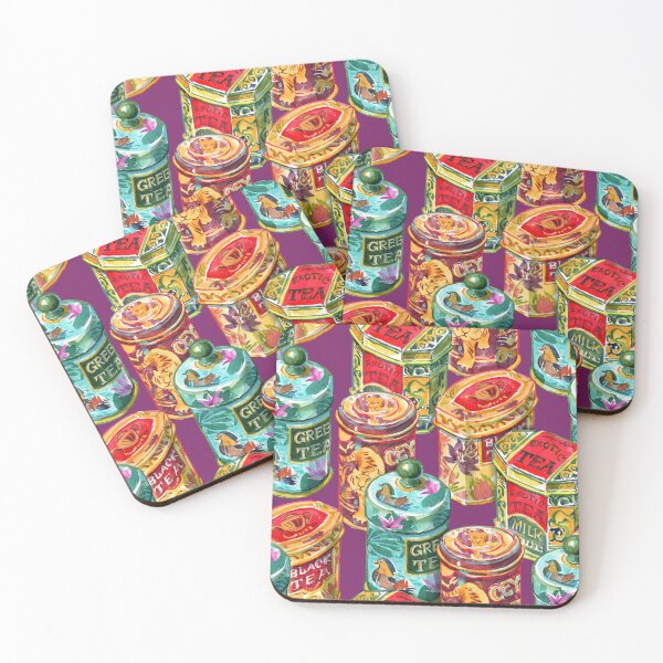Item preview, Tea tins collection (2) designed and sold by Irina Ivanova.