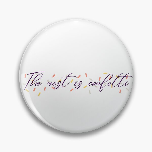 Item preview, The rest is confetti designed and sold by Seoul26.
