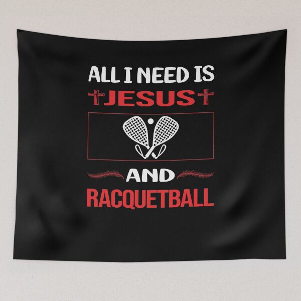 Item preview, Funny Jesus Racquetball designed and sold by SunnyShop123.