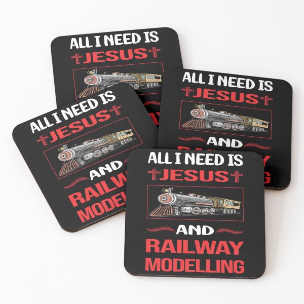 Item preview, Funny Jesus Railway Modelling Model Railroading Train Trains designed and sold by SunnyShop123.
