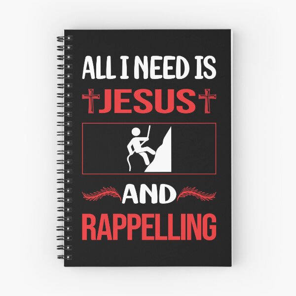Item preview, Funny Jesus Rappelling Rappel designed and sold by SunnyShop123.