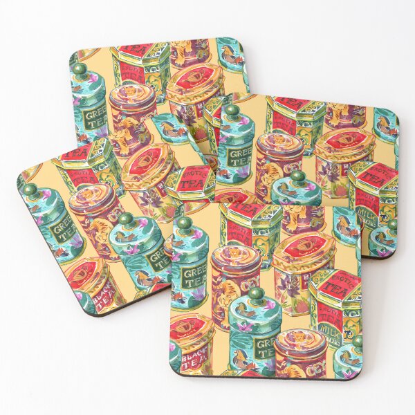 Item preview, Tea tins collection (3) designed and sold by Irina Ivanova.