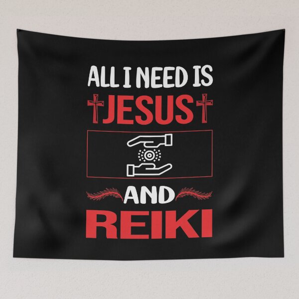 Item preview, Funny Jesus Reiki designed and sold by SunnyShop123.