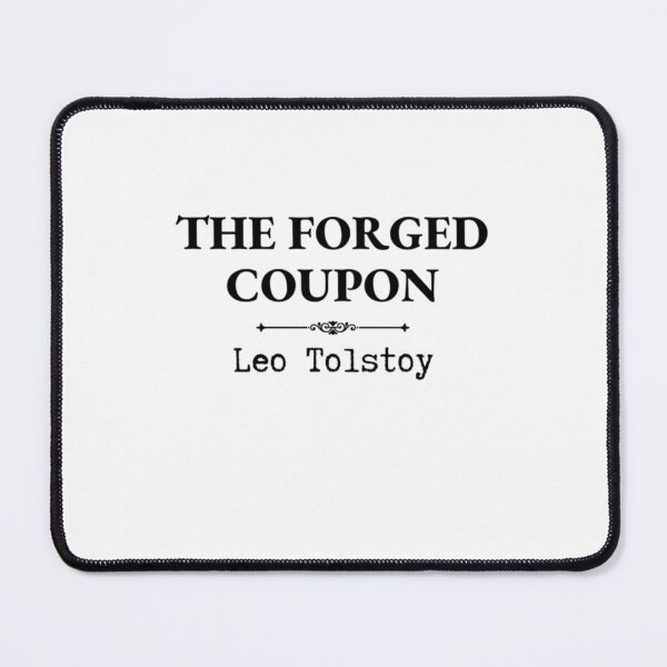 Item preview, The Forged Coupon - Leo Tolstoy designed and sold by Suyogsonar25.