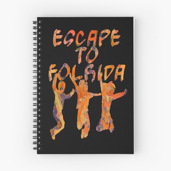 Item preview, Escape to Florida colourful text design designed and sold by Areashor.
