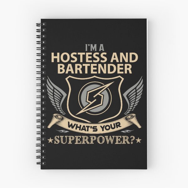 Item preview, Hostess And Bartender T Shirt - What Is Your Superpower Job Gift Item Tee designed and sold by tamburroallena.
