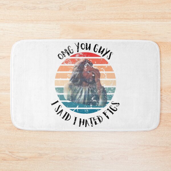 Item preview, OMG You Guys I Said I Hated Figs LGBT Jesus Meme Vintage Sunset White Grunge Effect designed and sold by LuckyKermit.