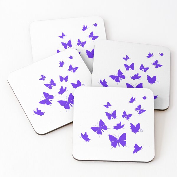 Item preview, Violet Butterflies designed and sold by safiaraoof.