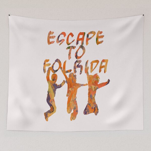 Item preview, Copy of Escape to Florida colourful text design designed and sold by Areashor.