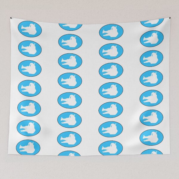 Item preview, dino blue background designed and sold by laceystreams-shop.