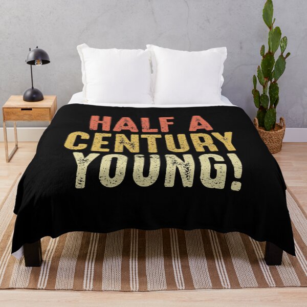 Item preview, Half a Century Young 50th Birthday Dad Mom designed and sold by TastefulTees.