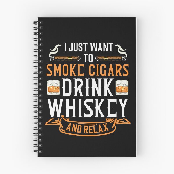 Item preview, Cigar and Whiskey Smoking Retro Logo T shirt designed and sold by Timcito.