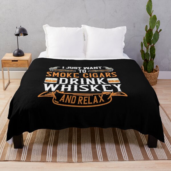 Item preview, Cigar and Whiskey Smoking Retro Logo T shirt designed and sold by Timcito.