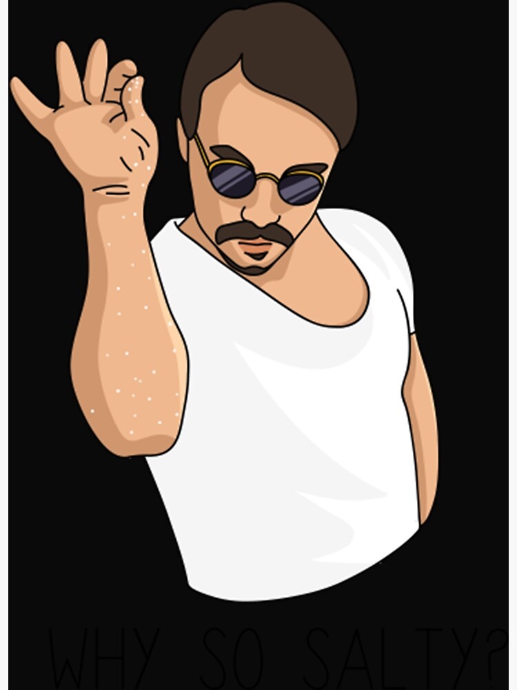 Salt Bae Meme Salty Salt Bae Meme Photographic Print By