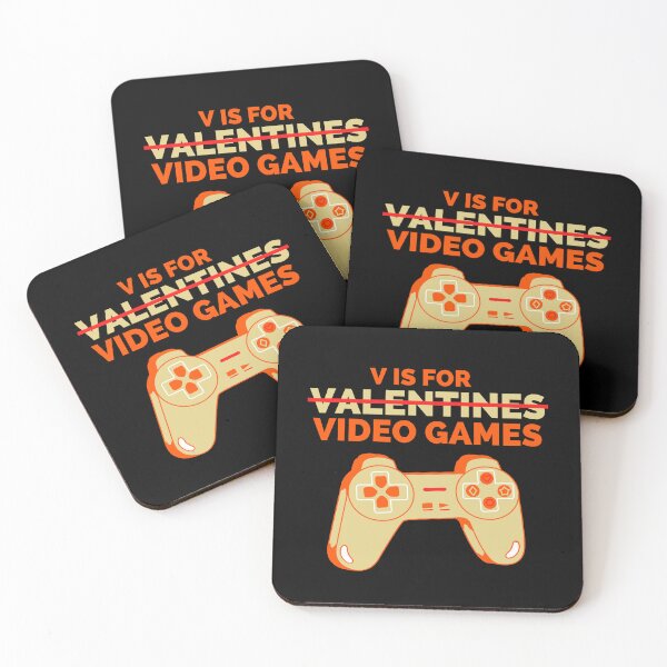 Item preview, Valentines Day- V is for Video games  designed and sold by Creative Life.