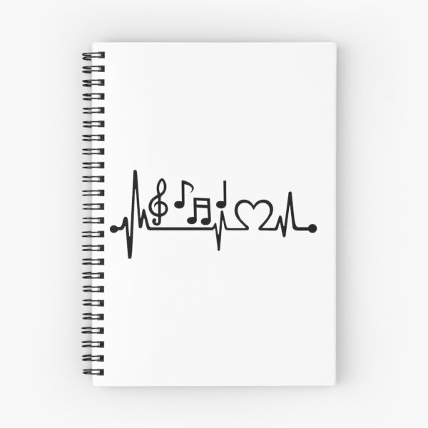 Item preview, Music, pulse, heartbeat, musical notes, treble clef, frequency, sound wave designed and sold by jee-jee2151.
